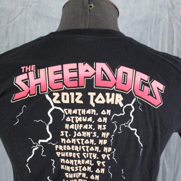 Band Shirt - Sheepdogs 2012 Canadian Tour - Men's Small - Picture 6 of 10